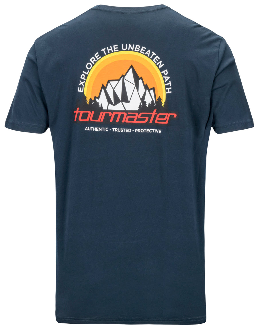 SUNSET SS T-SHIRT NAVY