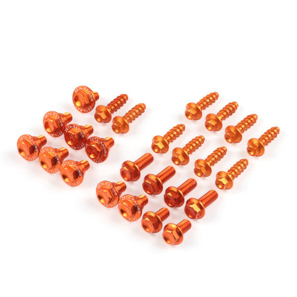 ALUMINUM BOLT KIT KTM ORANGE | ZE88-5853