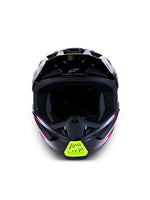 S-M7 BLASTER HELMET ECE06/DOT BLK/GRY/WH/YLLW FLUO GLSY 2X