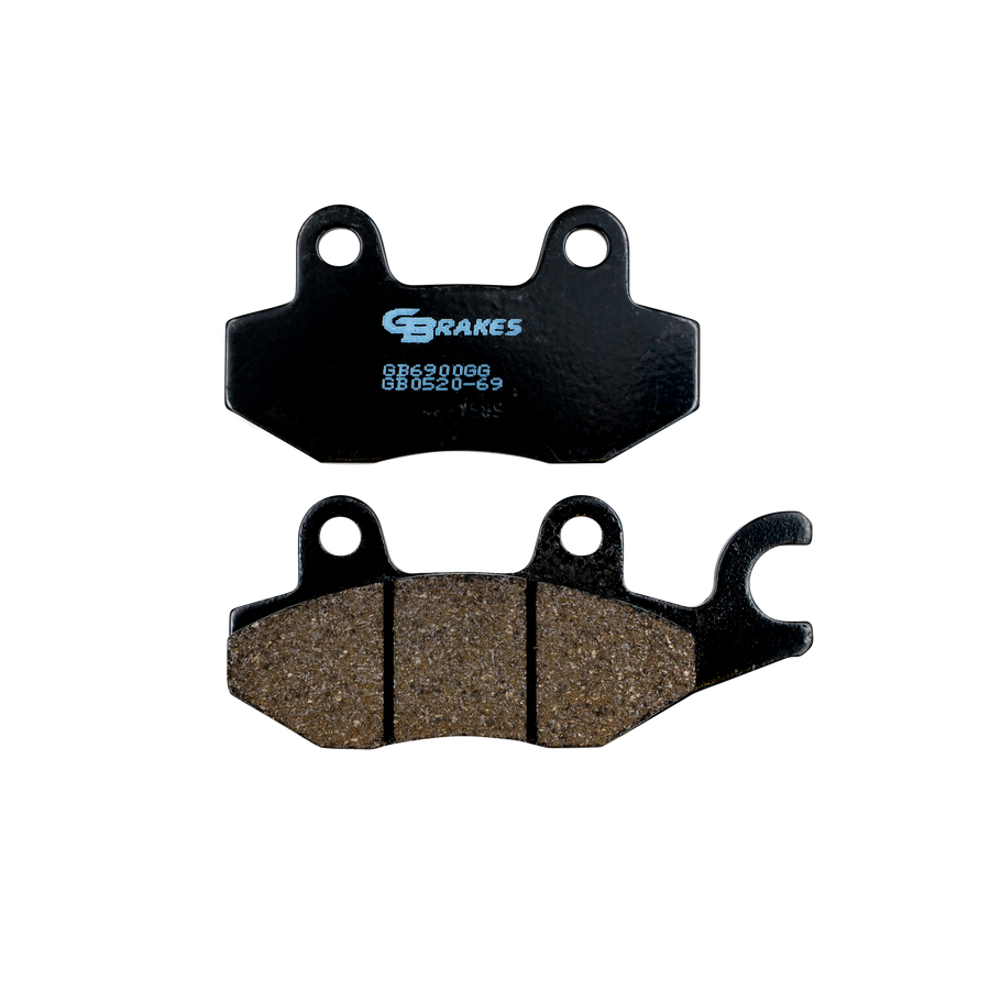BRAKE PADS SEMI METALLIC | GB0520-69