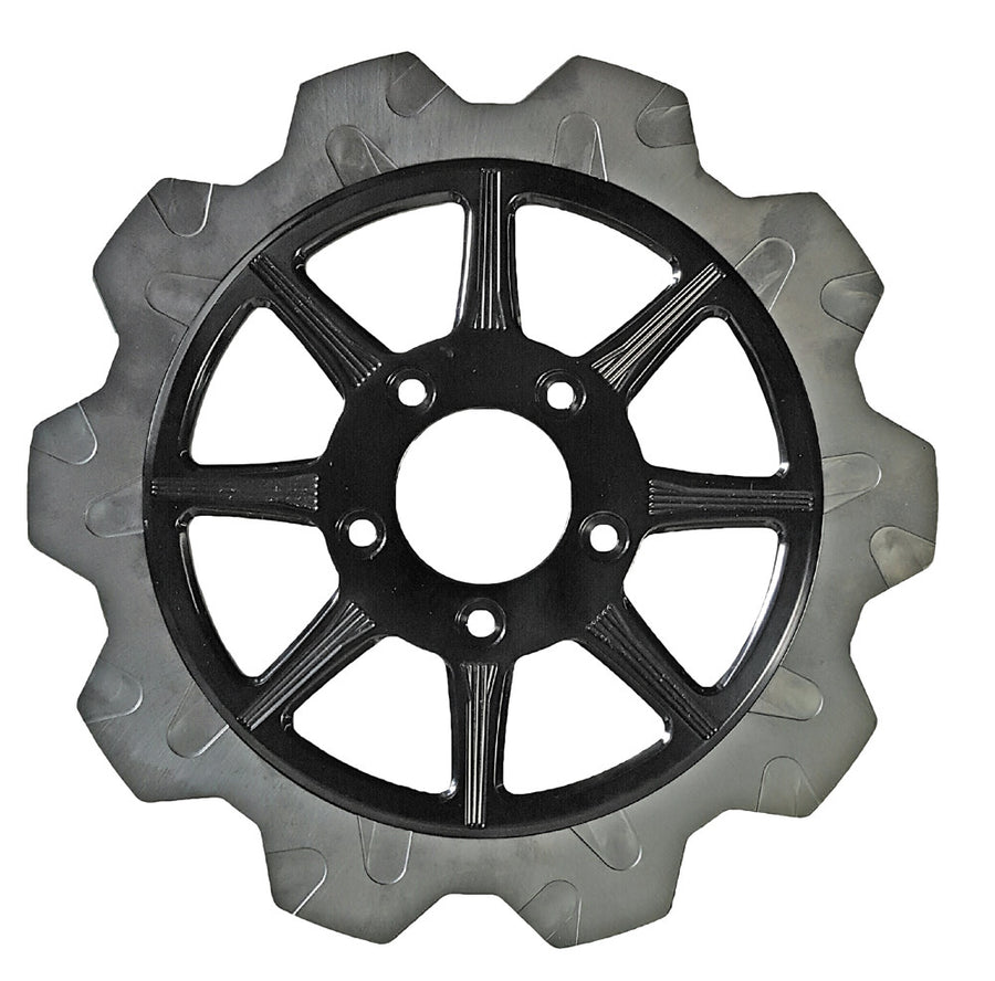 HIGH CARBON STEEL PHOENIX FRONT ROTOR BLACK 11.5" | 2102-1103