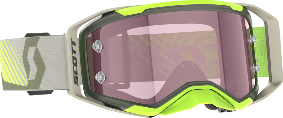 PROSPECT 2.0 AMP GOGGLE KAKI GRN/N YLW AMP ROSE WORKS