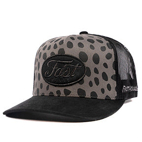 YTH IDOL HAT BLACK CHEETAH