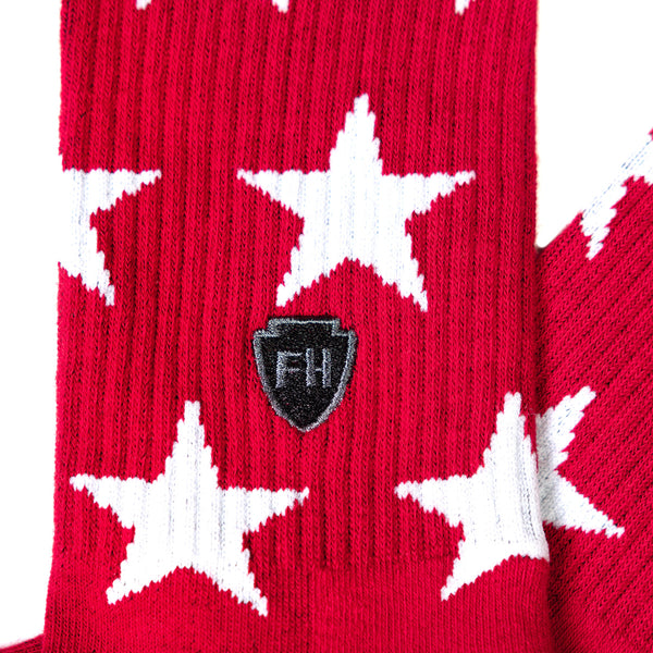 LIBERTY SOCK RED