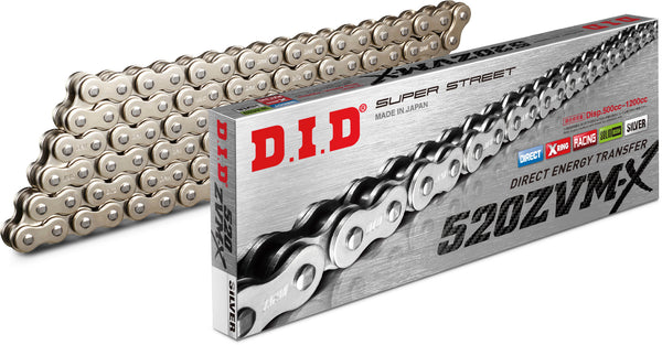 SUPER STREET 520ZVMXS-110L X-RING CHAIN NICKEL | 520ZVMXS110Z