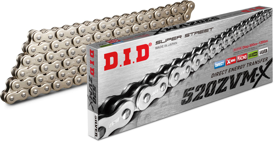 SUPER STREET 520ZVMXS-100L X-RING CHAIN NICKEL | 520ZVMXS100Z