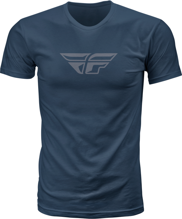 FLY F-WING TEE MIDNIGHT NAVY/GREY