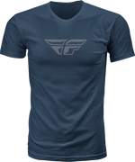 FLY F-WING TEE MIDNIGHT NAVY/GREY XL