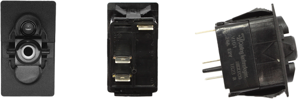 DASH SWITCH BODY SINGLE ACC W/INCDSNT