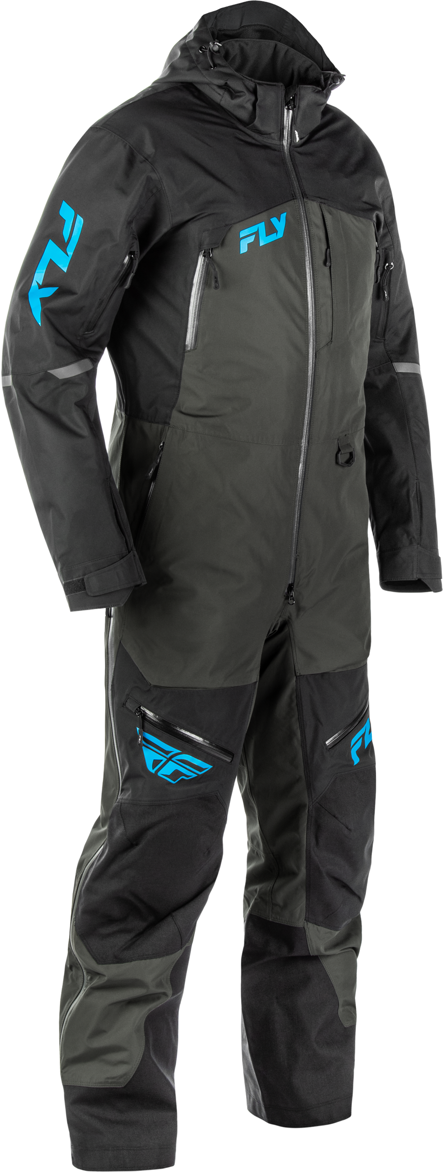 INCLINE MONOSUIT BLACK/GREY/BLUE SM