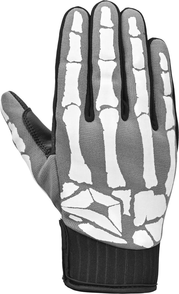 STD ISU BONE GLV GRY/WHT
