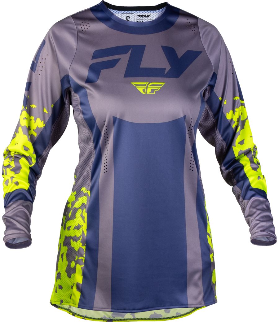 WOMEN'S LITE FLAKE JERSEY LAVENDAR/BLUE/YELLOW