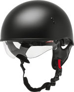 HH-65 HALF HELMET NAKED MATTE BLACK XL