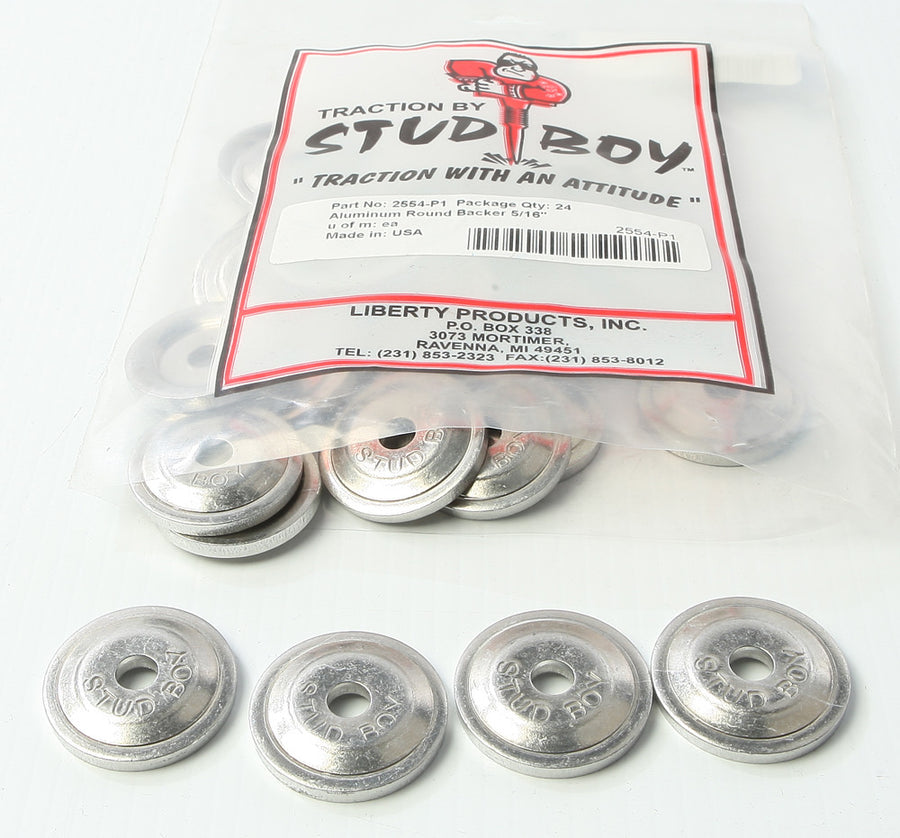 POWER PLATE ROUND BACKERS 24/PK