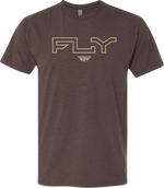 FLY EDGE TEE ESPRESSO