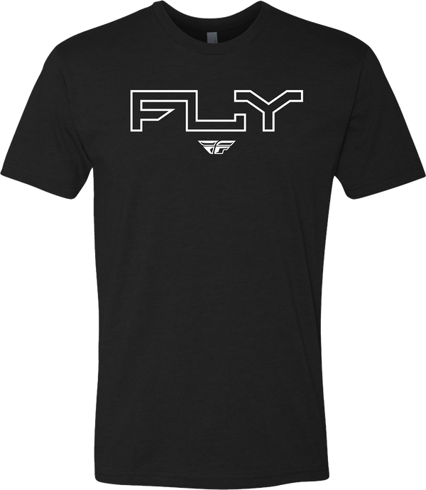 FLY EDGE TEE BLACK