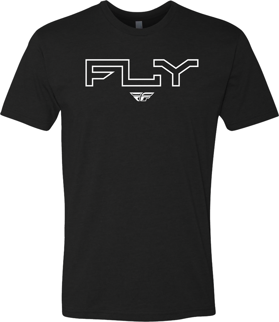 FLY EDGE TEE BLACK