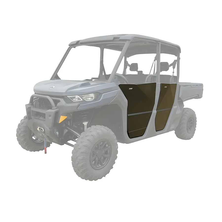 ALLOY LOWER REAR HALF DOOR PAIR CAN | 2444.7276.3