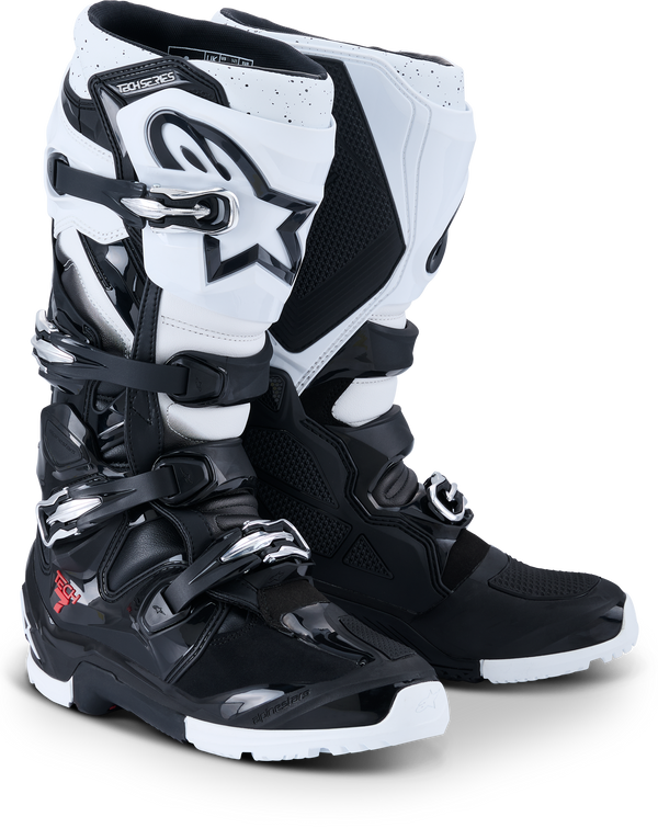 TECH 7 ENDURO BLACK/WHITE 5 | 2010426-12-5