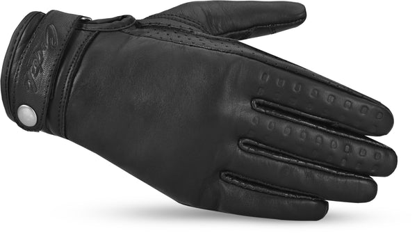 NOVA WMN LTHR GLOVE BLK