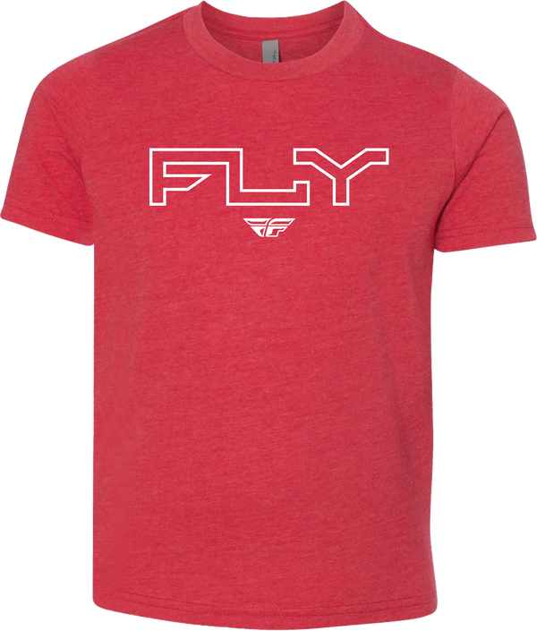 FLY EDGE TEE RED