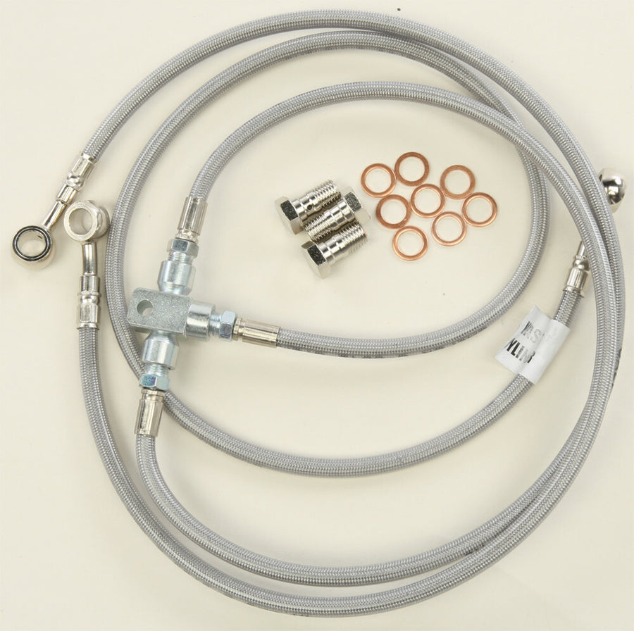BRAKE LINE FRONT YFZ450 '03 | FK003D398-3