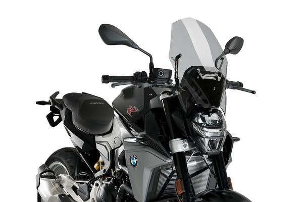 WINDSCREEN NAKED NEW GEN TOURING SMOKE BMW
