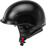 HH-65 HALF HELMET FULL DRESSED BLACK SM