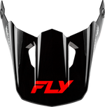 KINETIC VERDICT HELMET VISOR BLACK/RED/WHITE XS