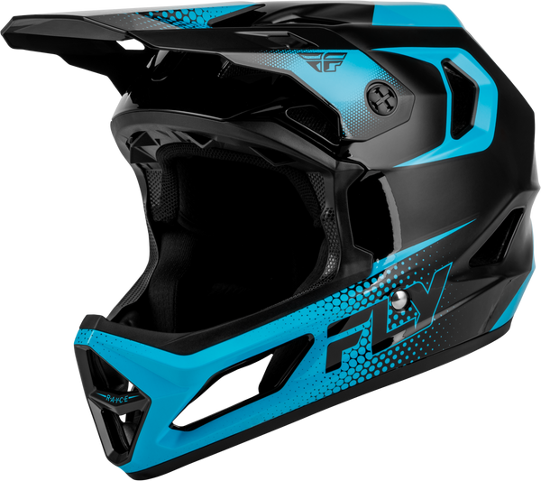 YTH RAYCE SONAR BICYCLE HLMT BLACK/ELECTRIC BLUE YL | 73-3654YL