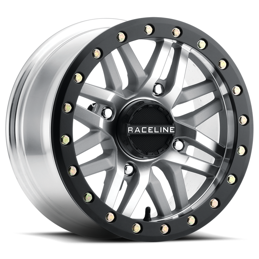 RYNO BDLK WHEEL 15X10 4/137 5+5 (0MM) BLK/AS CAST | A91MA-51037-00