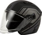 OF-87 DUKE HELMET MATTE BLACK/GREY MD