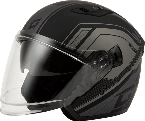 OF-87 DUKE HELMET MATTE BLACK/GREY