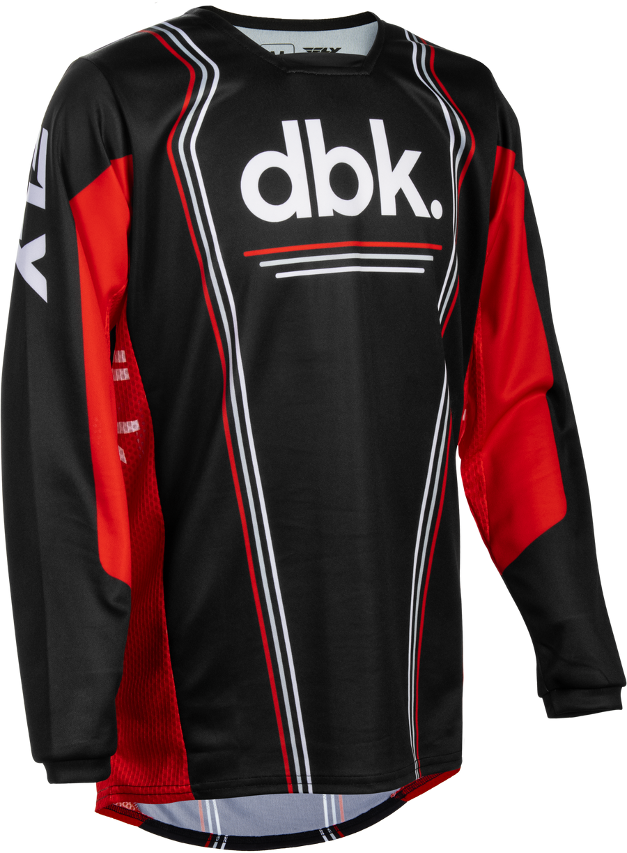 KINETIC DBK JERSEY BLACK/RED/WHITE
