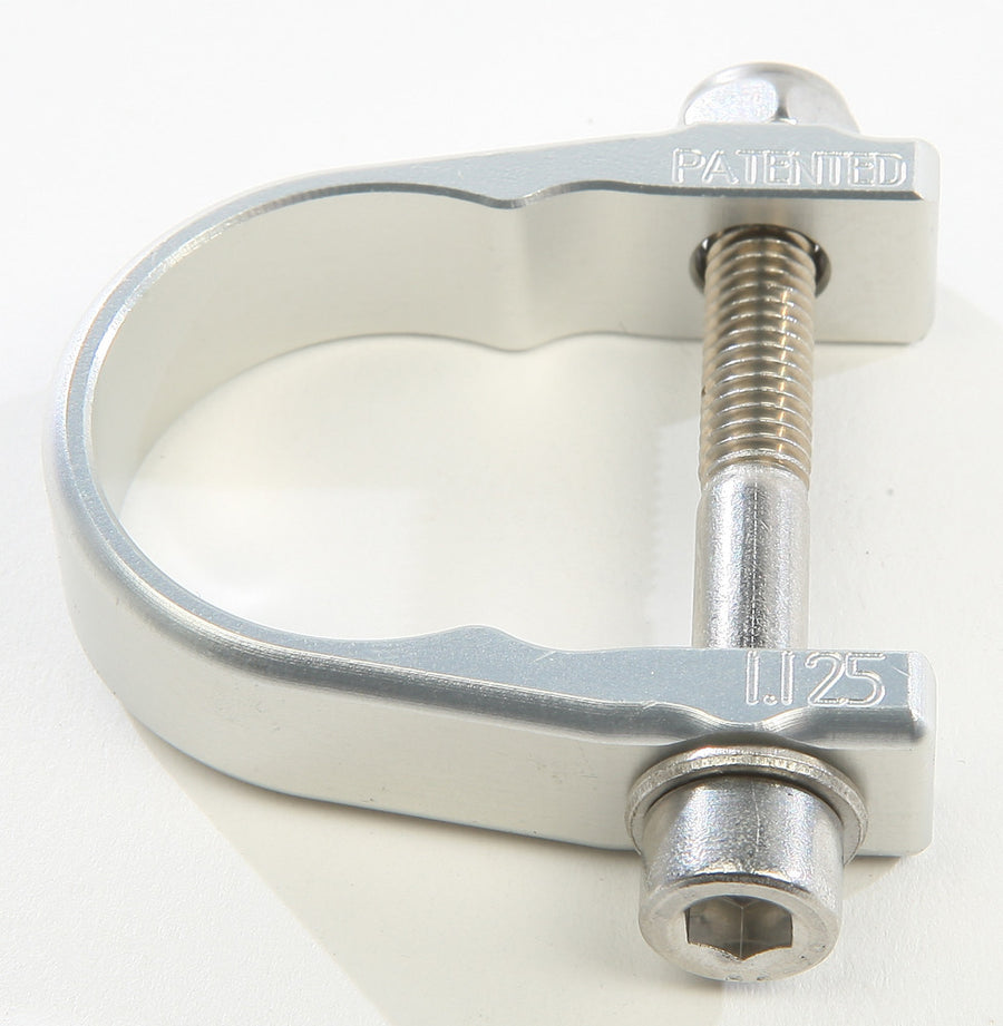 1.125" STRAP CLAMP SILVER