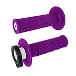 HALF WAFFLE LOCK-ON GRIP PURPLE