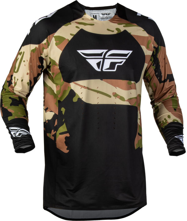 EVOLUTION DST HUNT JERSEY BLACK/CAMO