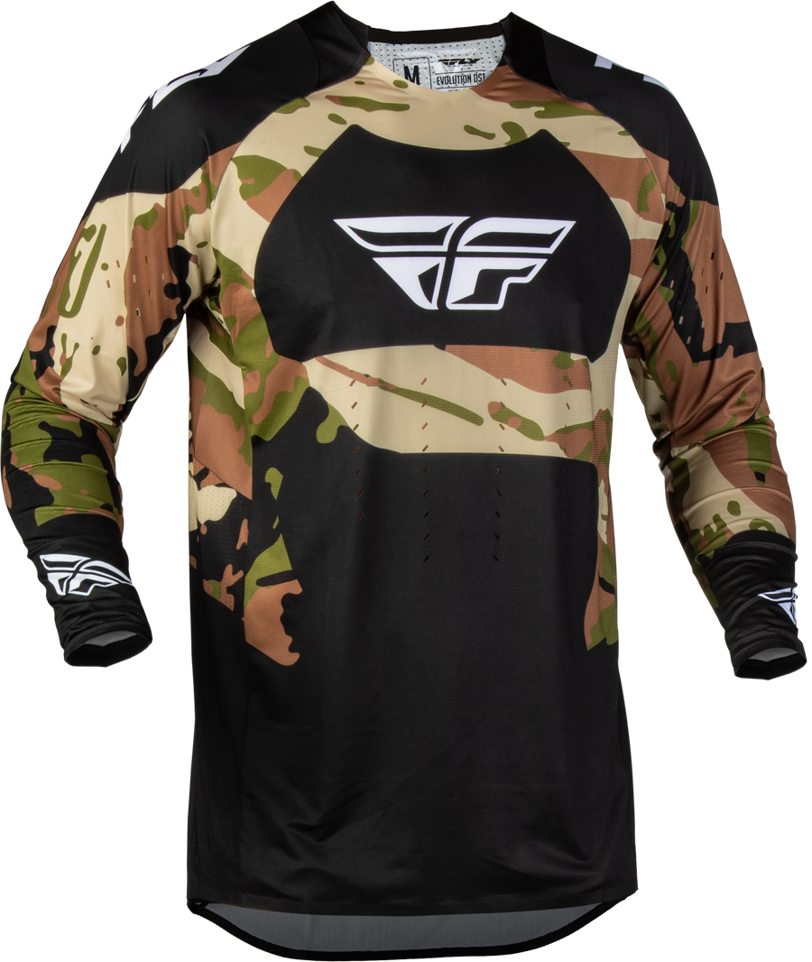 EVOLUTION DST HUNT JERSEY BLACK/CAMO