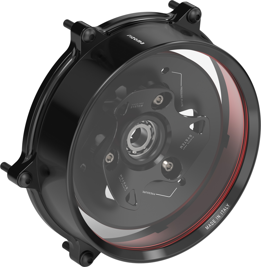 CLUTCH COVER BLACK DUC V2