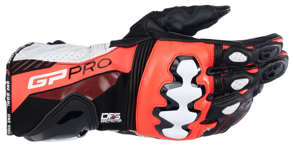 GP PRO RS4 GLV BK RD WH