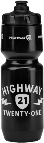 WATER BOTTLE BLACK | 489-9984