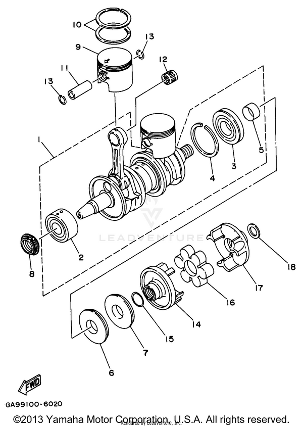 BEARING, CYLINDRICAL(6M6) | 93310-320U3-00