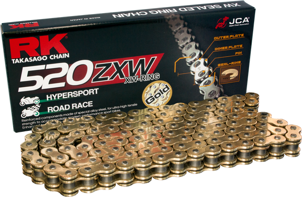 GB520ZXW DRIVE CHAIN GOLD 520 X 120 | GB520ZXW-120