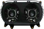 ROAD GLIDE HEADLIGHTS `15-22 BLACK