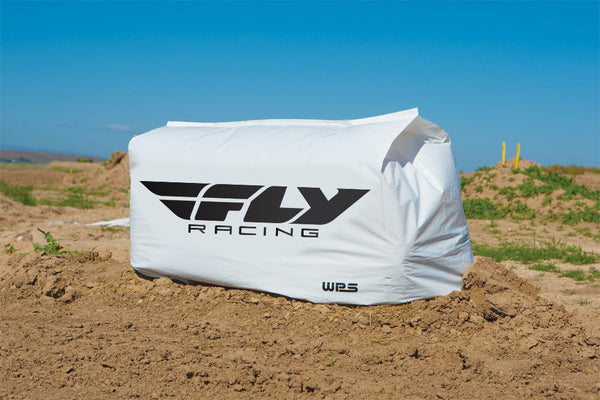 BALE COVER WHITE 44  X 20  X 33 | FLY HAY BALE COVER