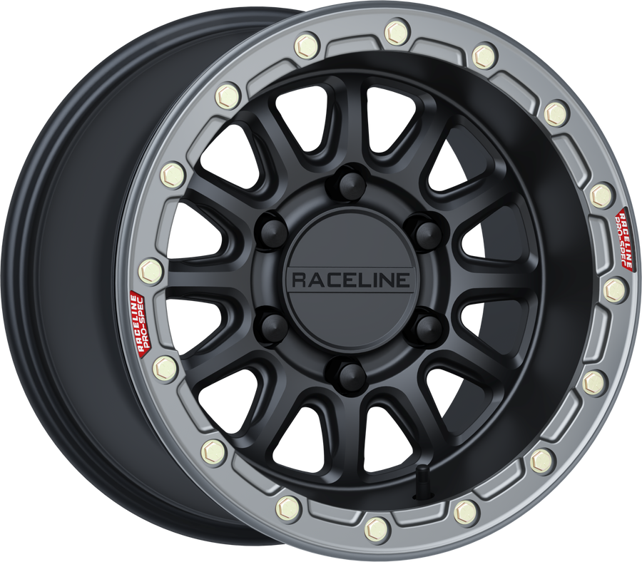ALPHA WHEEL 6/5.5 BLK/GUNMETAL 15X10 (+25MM) | A14BG-51060+25