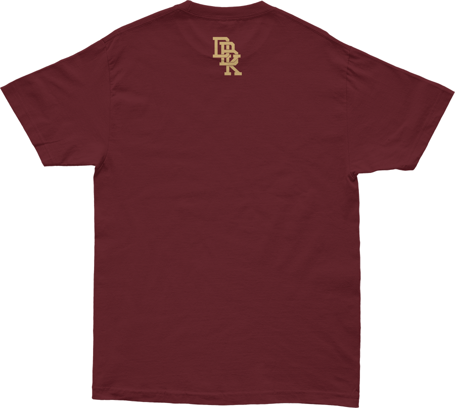 GOLD STANDARD TEE MAROON 2X