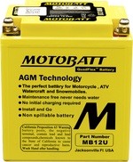BATTERY MB12U SEALED FACTORY ACTIVATED | MB12U