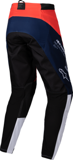 PRO DURA PANTS NAVY HOT ORANGE WHITE