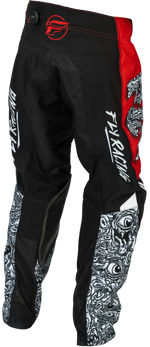 YOUTH KINETIC MUTANT PANTS RED/WHITE/BLACK SZ 18